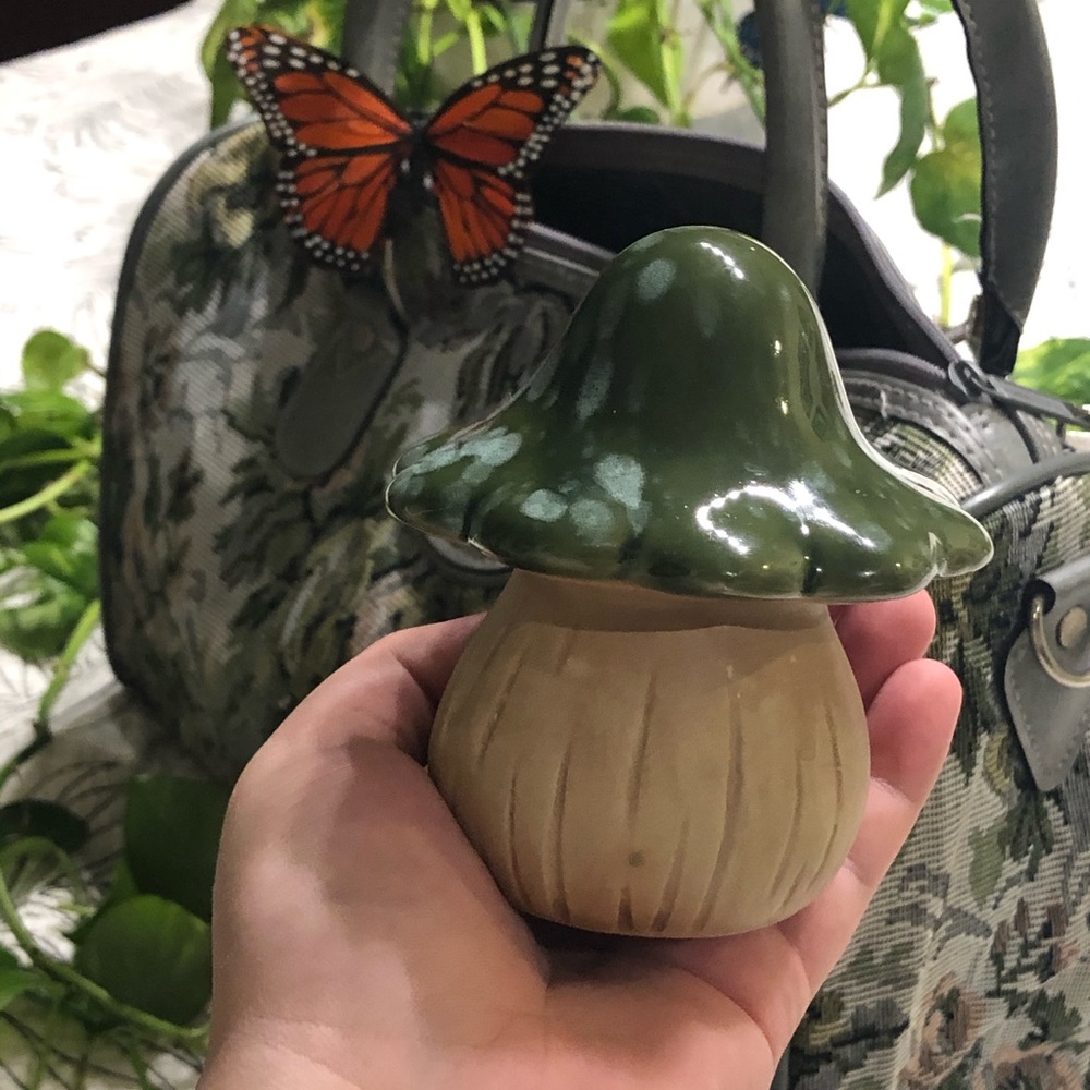 Ceramic mushroom!